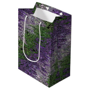 Grungy Groovy Funky Trippy Genderqueer Pride Medium Gift Bag