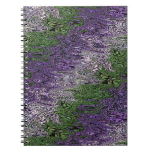 Grungy Groovy Funky Trippy Genderqueer Pride Notebook