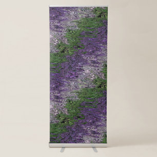 Grungy Groovy Funky Trippy Genderqueer Pride Retractable Banner