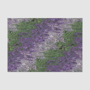 Grungy Groovy Funky Trippy Genderqueer Pride Tissue Paper