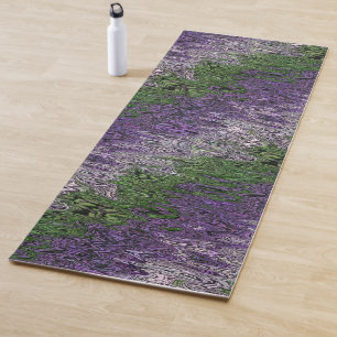 Grungy Groovy Funky Trippy Genderqueer Pride Yoga Mat