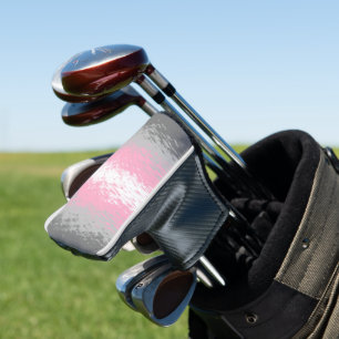 Grungy Noisy Grainy Abstract Demigirl Pride Flag Golf Head Cover