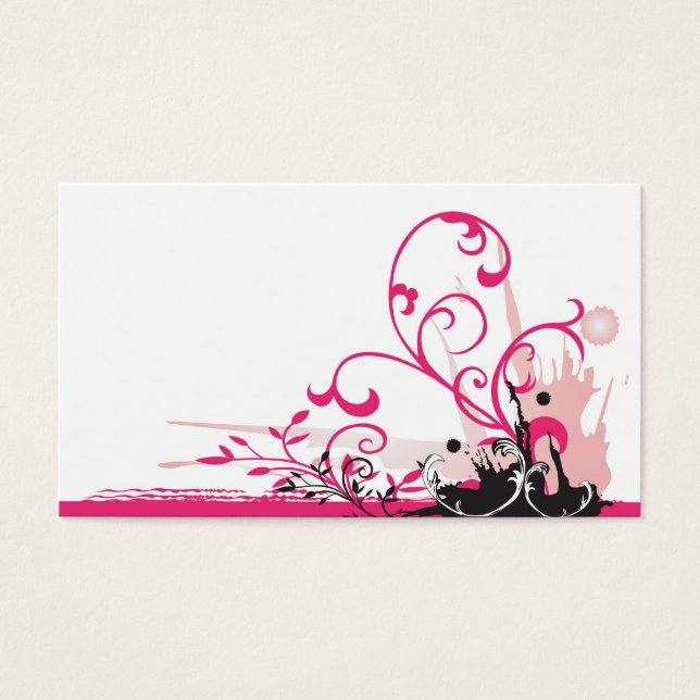Grungy Profile Card (Front)