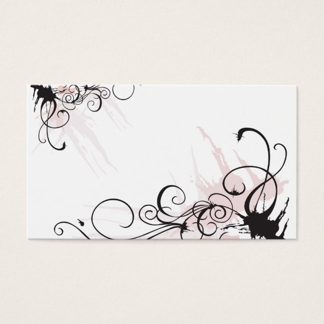 Grungy Profile Card (Front)