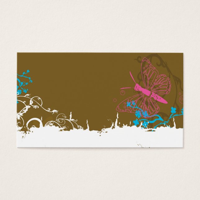 Grungy Profile Card (Front)