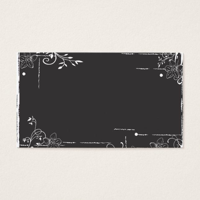 Grungy Profile Card (Front)