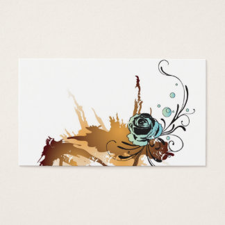Grungy rose Profile Card
