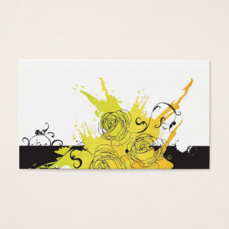 Grungy roses Profile Card