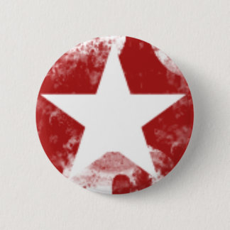 Grungy Star 6 Cm Round Badge