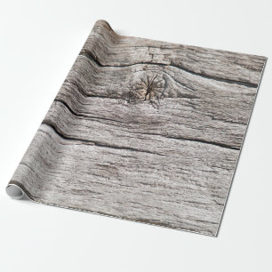 Grungy weathered horizontal silvery unpainted barn wrapping paper