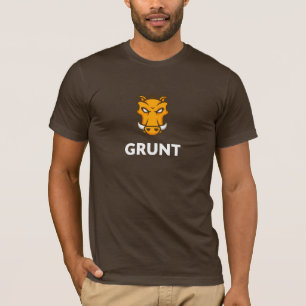 Grunt JS T-shirt (Brown)