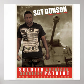 Grunt STYLE POSTER SGT DUNSON