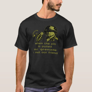 Grunt When The Pin Is Pulled Mr. Grenade T-Shirt