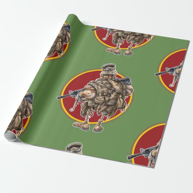 Grunt Wrapping Paper (Unrolled)