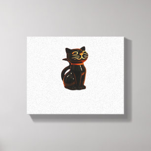 Grusel Cat Halloween Gift Classic T-Shirt Canvas Print