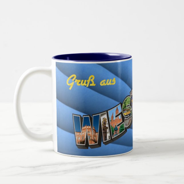 Gruss aus Wiesbaden Mug (Left)
