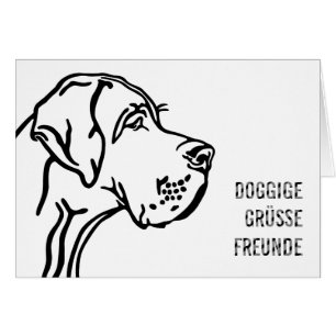 Gruß mit Dogge