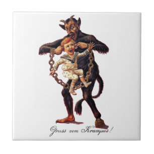 Gruss vom (Greetings From) Krampus Tile
