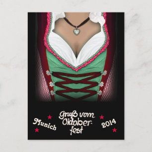 Gruss vom Oktoberfest Postcard