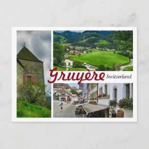 Gruyère Switzerland postcard