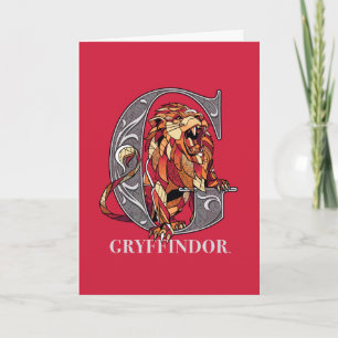 GRYFFINDOR™ Crosshatched Emblem Card