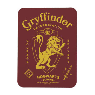 GRYFFINDOR™ Determination Courage Bravery Crest Magnet