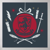GRYFFINDOR™ Holiday Bauble Graphic