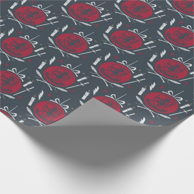 GRYFFINDOR™ Holiday Bauble Graphic Wrapping Paper (Corner)