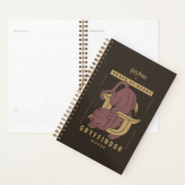 GRYFFINDOR™ House Brave at Heart Planner (Display)