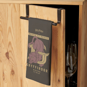 GRYFFINDOR™ House Brave at Heart Tea Towel