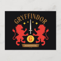 GRYFFINDOR™ House Double Lion Sword Graphic