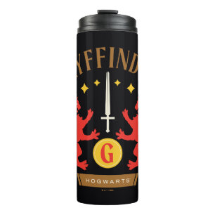 GRYFFINDOR™ House Double Lion Sword Graphic Thermal Tumbler