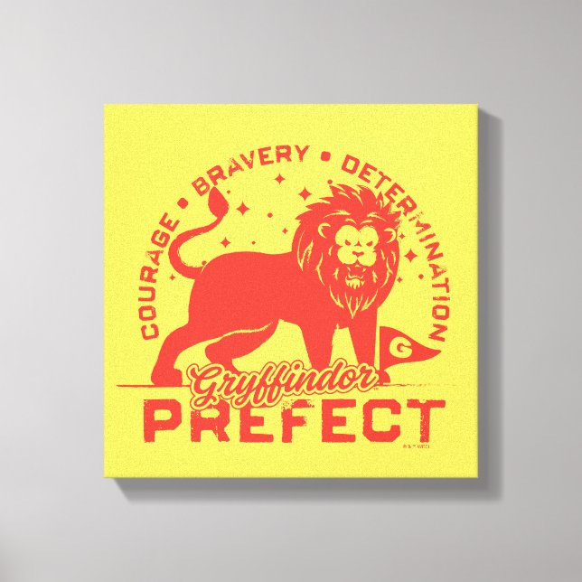 GRYFFINDOR™ Prefect Badge Canvas Print (Front)