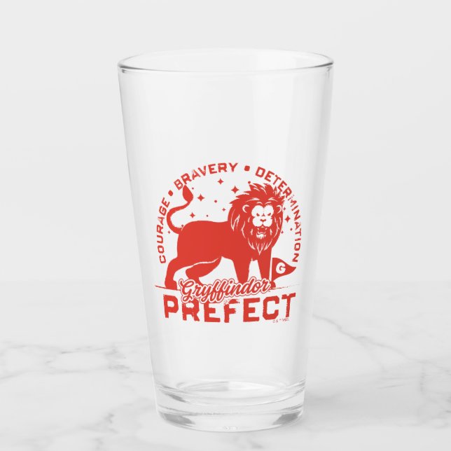 GRYFFINDOR™ Prefect Badge Glass (Front)