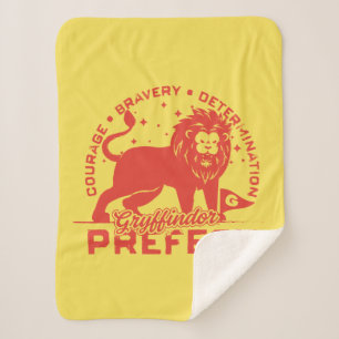 GRYFFINDOR™ Prefect Badge Sherpa Blanket