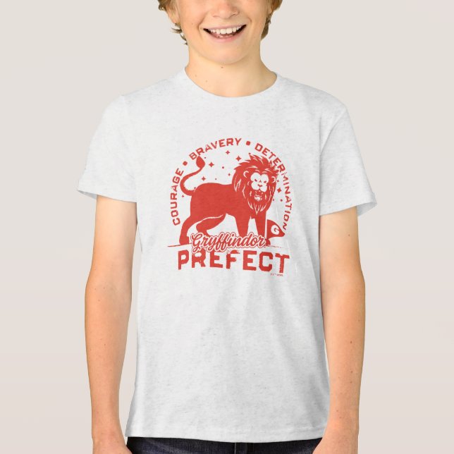 GRYFFINDOR™ Prefect Badge Tri-Blend Shirt (Front)