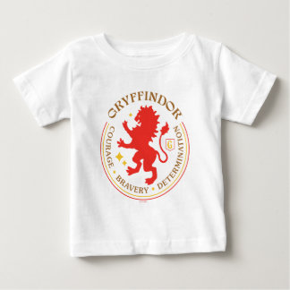 GRYFFINDOR™ Red Lion House Pride Badge Baby T-Shirt