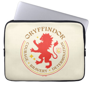 GRYFFINDOR™ Red Lion House Pride Badge Laptop Sleeve
