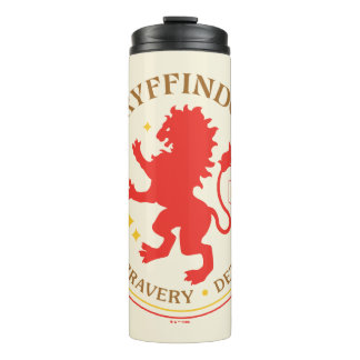 GRYFFINDOR™ Red Lion House Pride Badge Thermal Tumbler