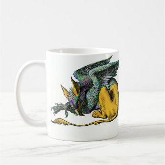 Gryphon  - Blue: Coffee Mug
