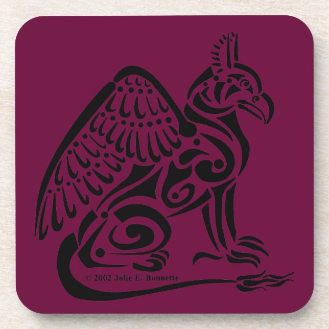 Gryphon Cork Coaster (Front)