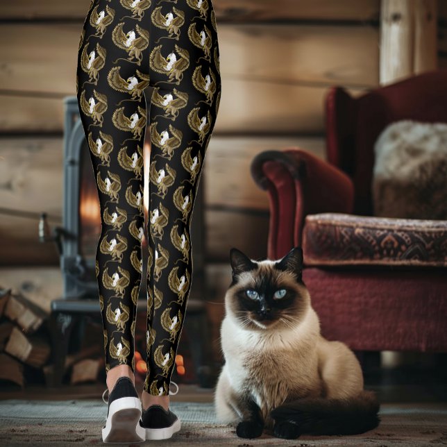 Gryphon Fantasy Griffin Mythology  Leggings (Creator Uploaded)