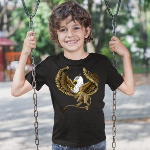 Gryphon Fantasy Griffin Mythology  Tri-Blend Shirt