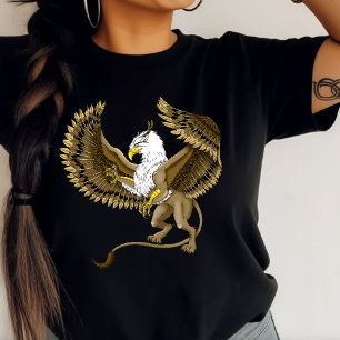 Gryphon Fantasy Griffin Mythology  Tri-Blend Shirt