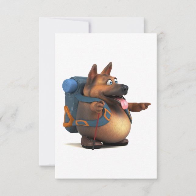 GS backpacker Thank You Card (Front)