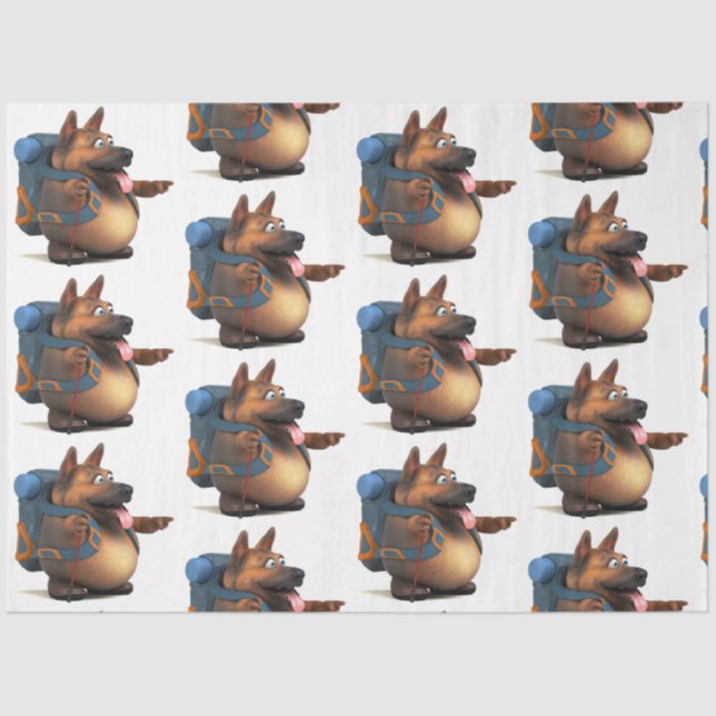 GS backpacker Tissue Paper (Front)