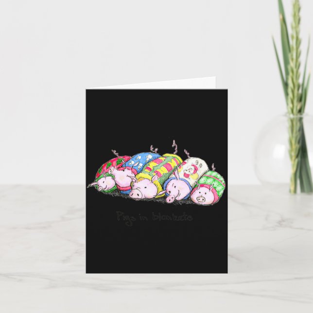 Gs In Blankets 2  Card (Front)