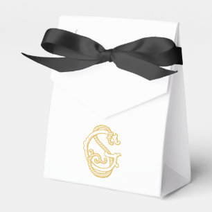 GS Monogram or SG Monogram favour box