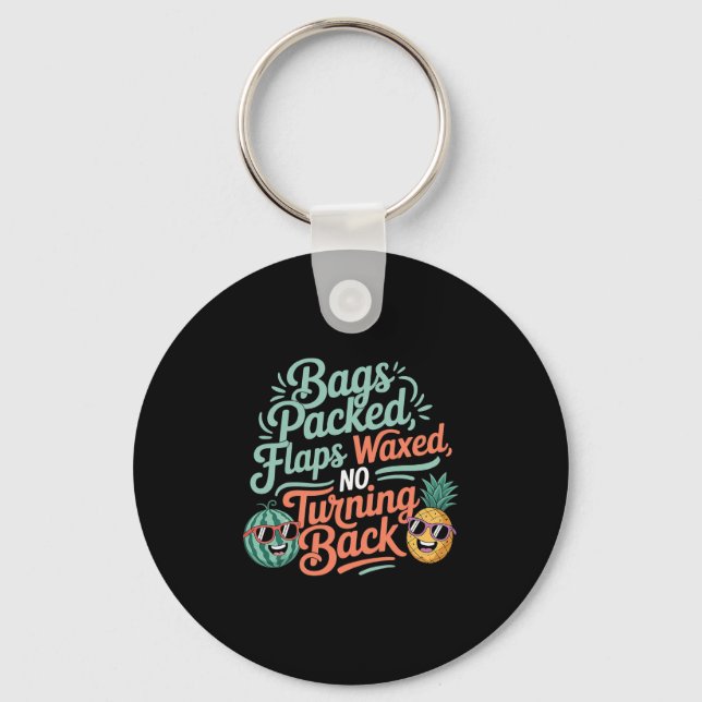 Gs Packed Flaps Waxed No Turning Ck -  Key Ring (Front)