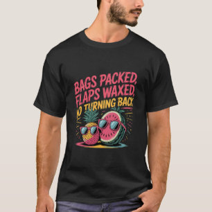 Gs Packed Flaps Waxed No Turning Ck Travel Tourist T-Shirt